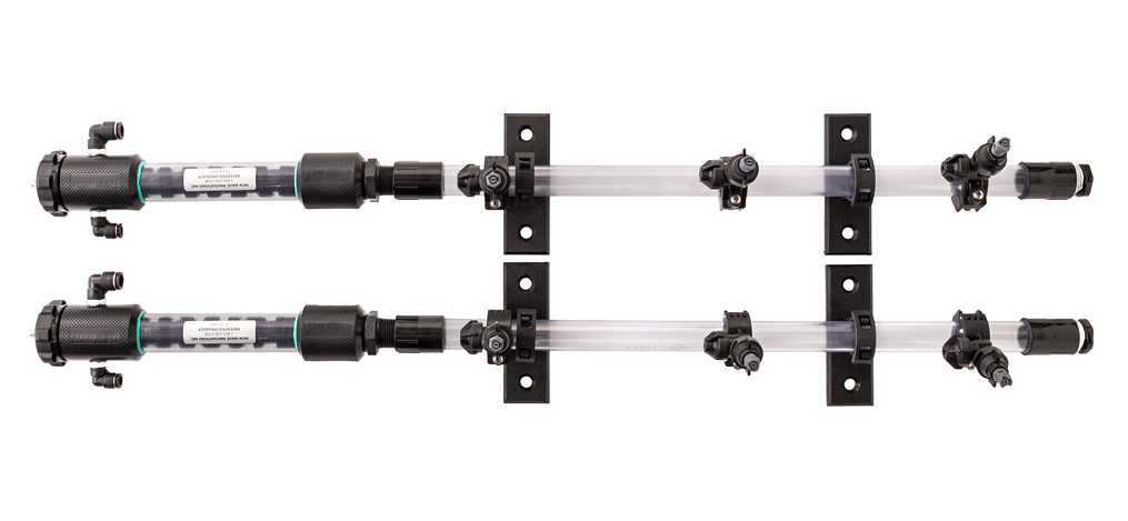 Two Floor Mount Foaming Bug/Pre-soak Applicator with Mount