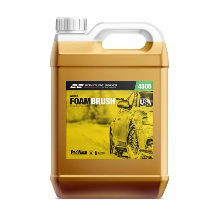 Winter Foam Brush Yellow